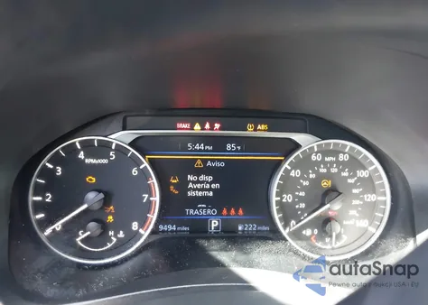 2025 Nissan Altima Sv Fwd from USA, damaged, VIN 1N4BL4DV4SN315540